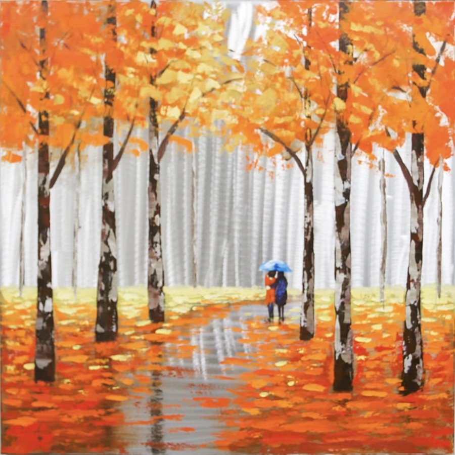 Autumn Walk - Brushed Art