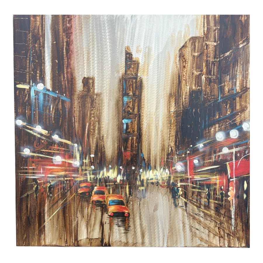 Cityscape - Brushed Art