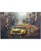 New York Cab - Metal Art