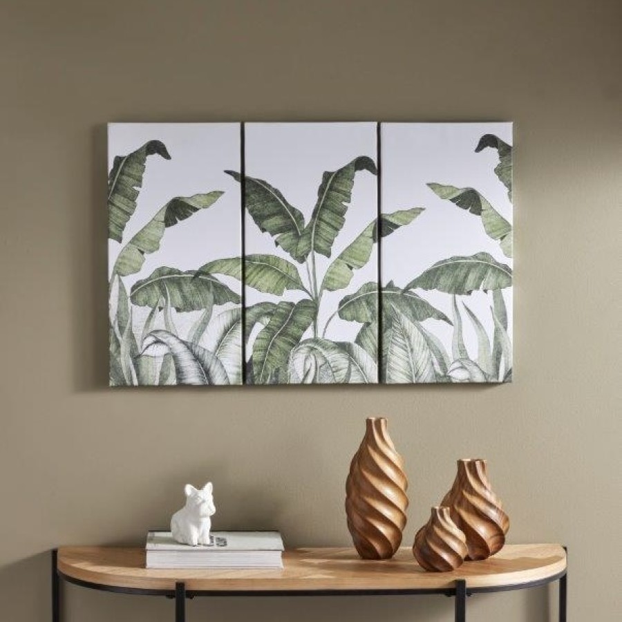 Palm Leaf Wall Art - 3 Panel