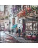 Paris Cafe - Painted Timber