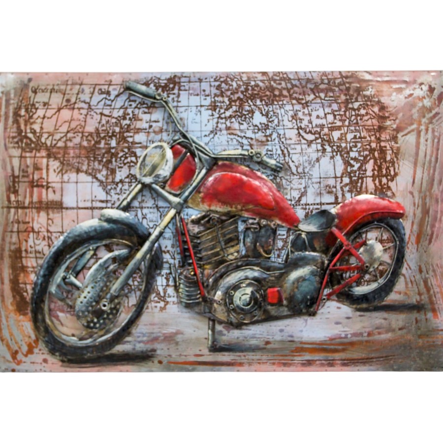 Motorbike - Metal Art