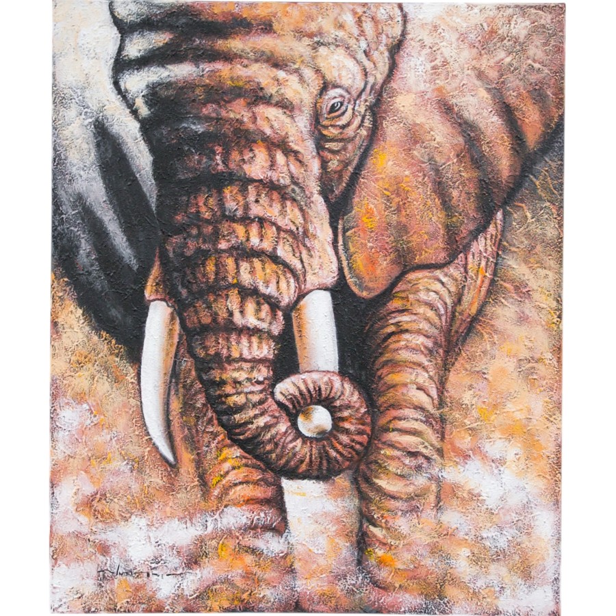 Resting Elephant - Canvas Painting