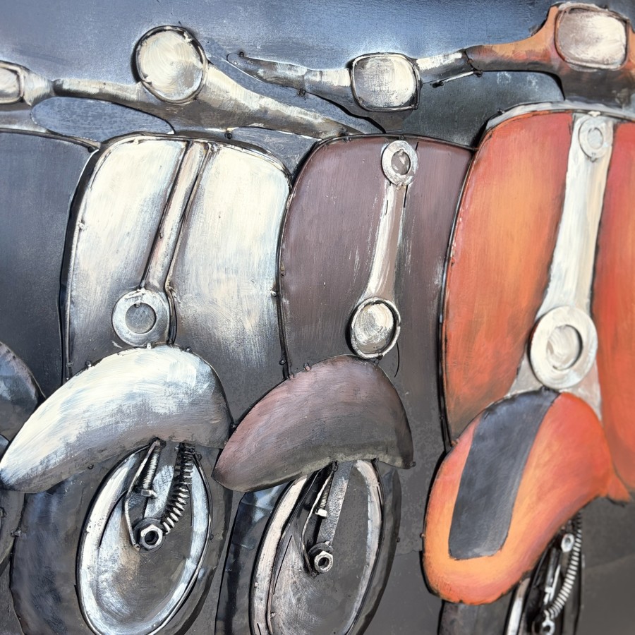 Scooters - Metal Art