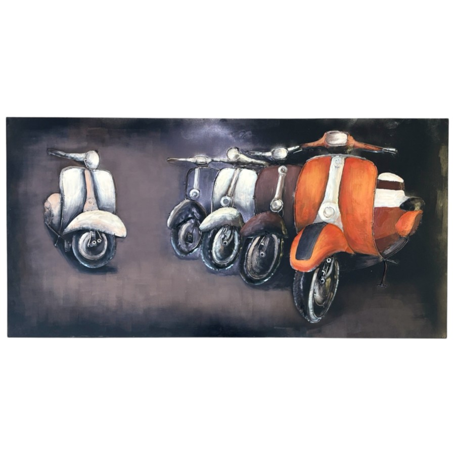 Scooters - Metal Art