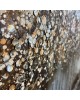 Silver Forest - Brushed Aluminum Art
