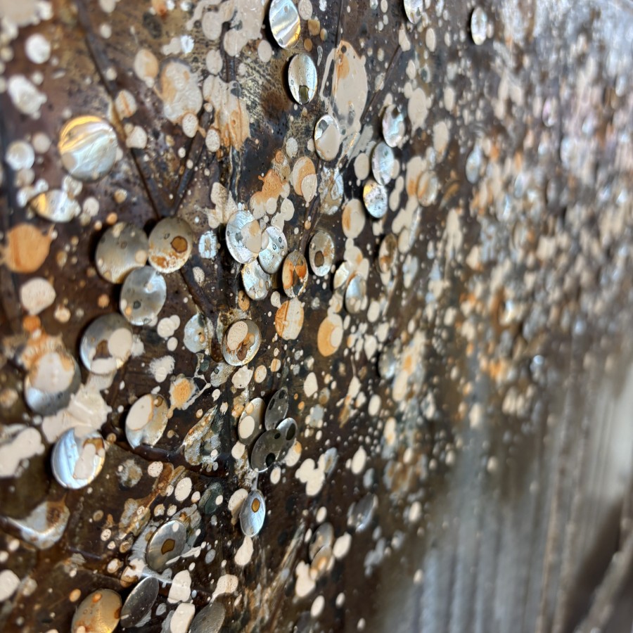 Silver Forest - Brushed Aluminum Art