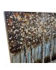 Silver Forest - Brushed Aluminum Art