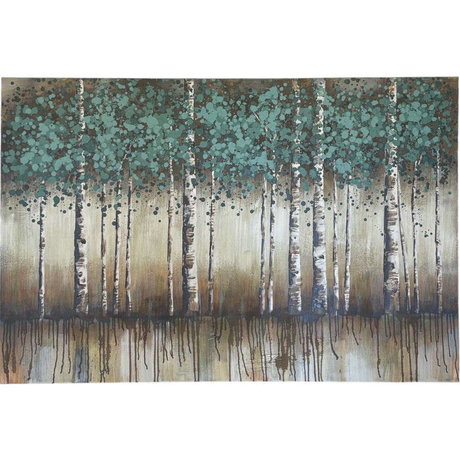 Teal Forest - Canvas Art