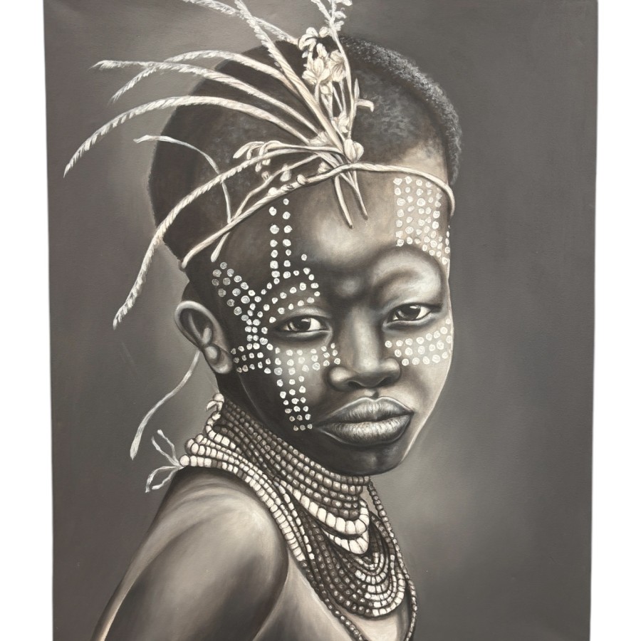 Young Tribesman - Canvas Art