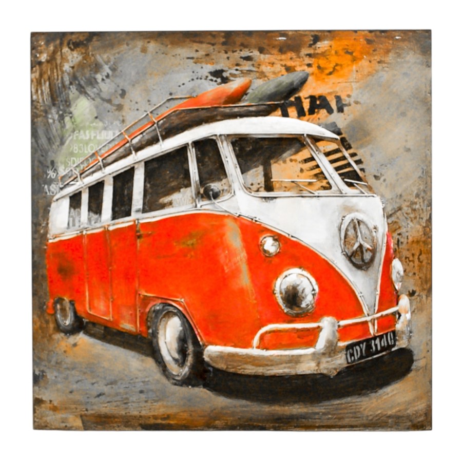 VW Van - Metal Art