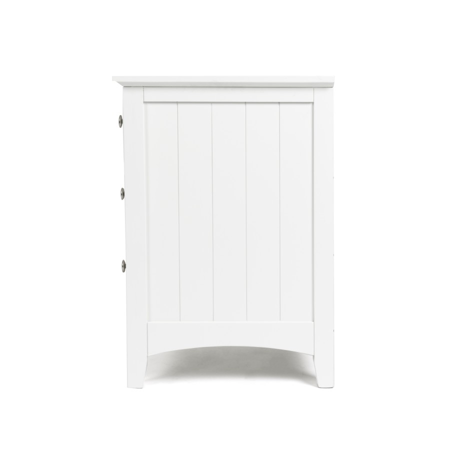 Brigetta Bedside Cabinet - White