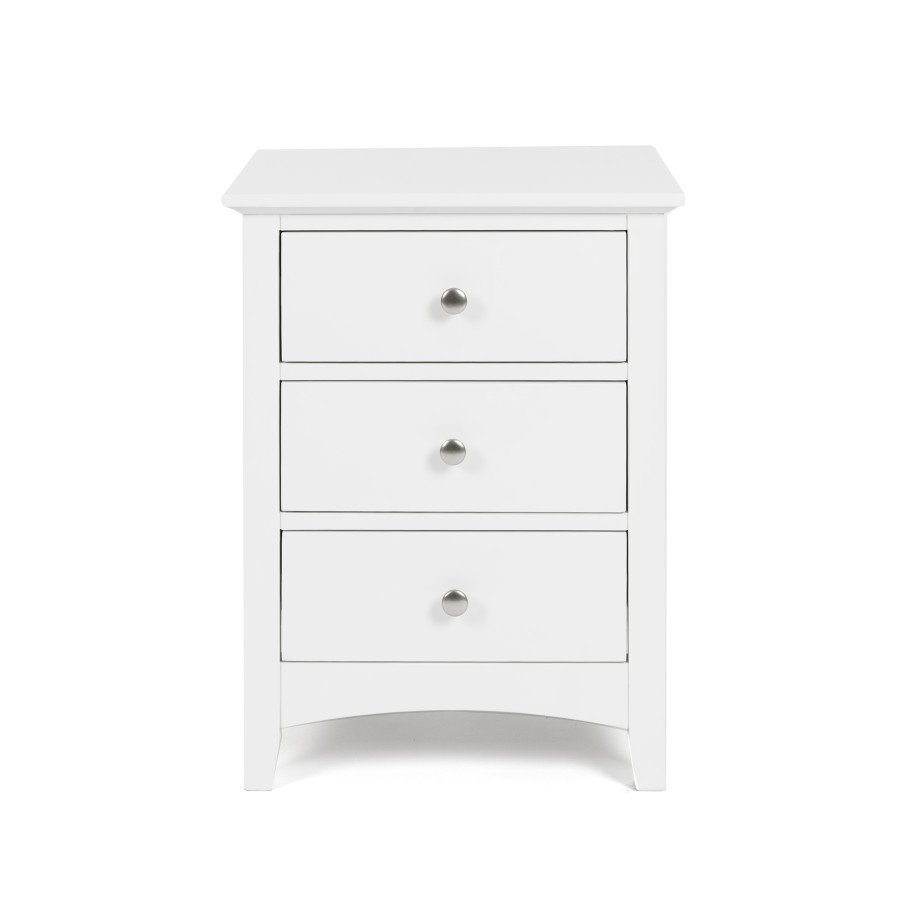 Brigetta Bedside Cabinet - White