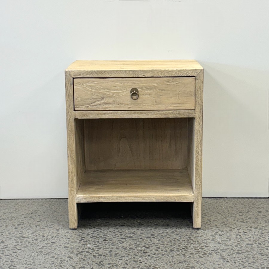 Jessica Bedside - Natural Elm