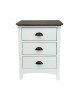 Ruby Bedside Cabinet - White