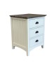 Ruby Bedside Cabinet - White