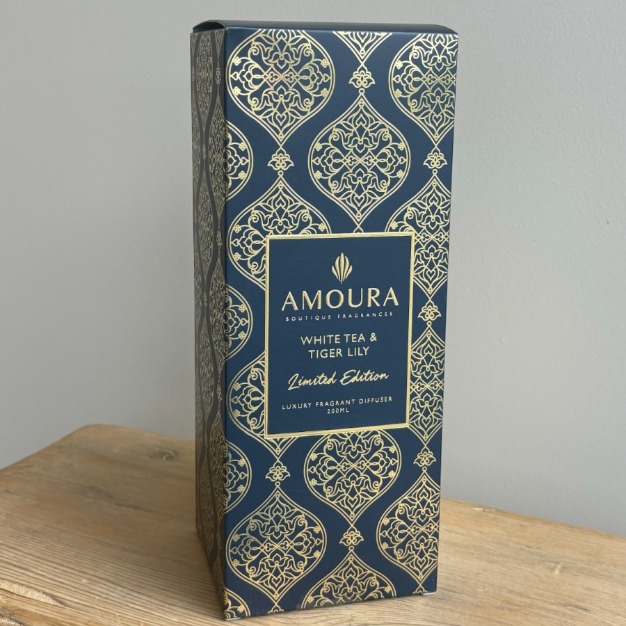 Amoura Fragrance Diffuser - White Tea & Tiger Lily