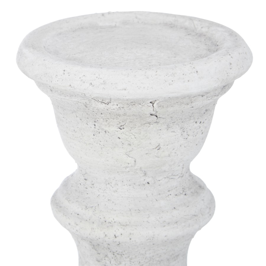 Presley Candle Stick - Whitewash