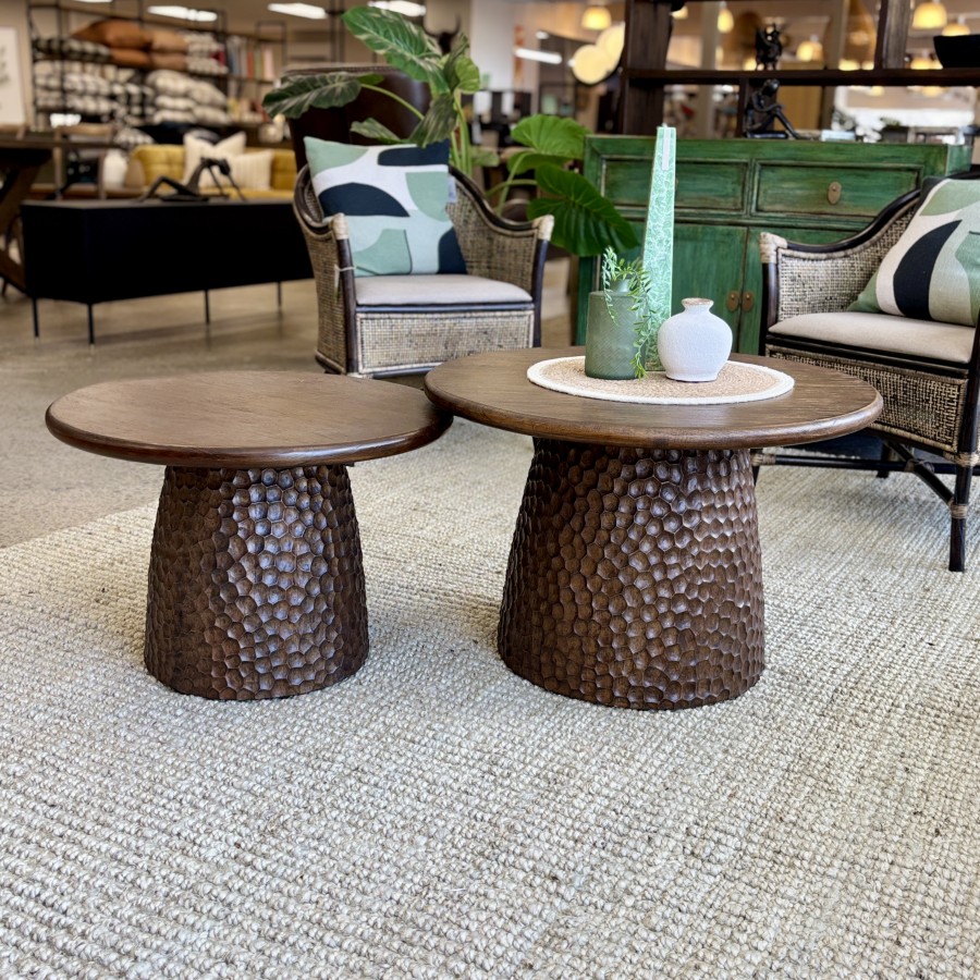 Anders Nesting Tables - Vintage Brown