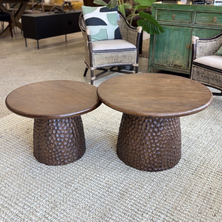 Anders Nesting Tables - Vintage Brown