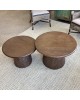 Anders Nesting Tables - Vintage Brown