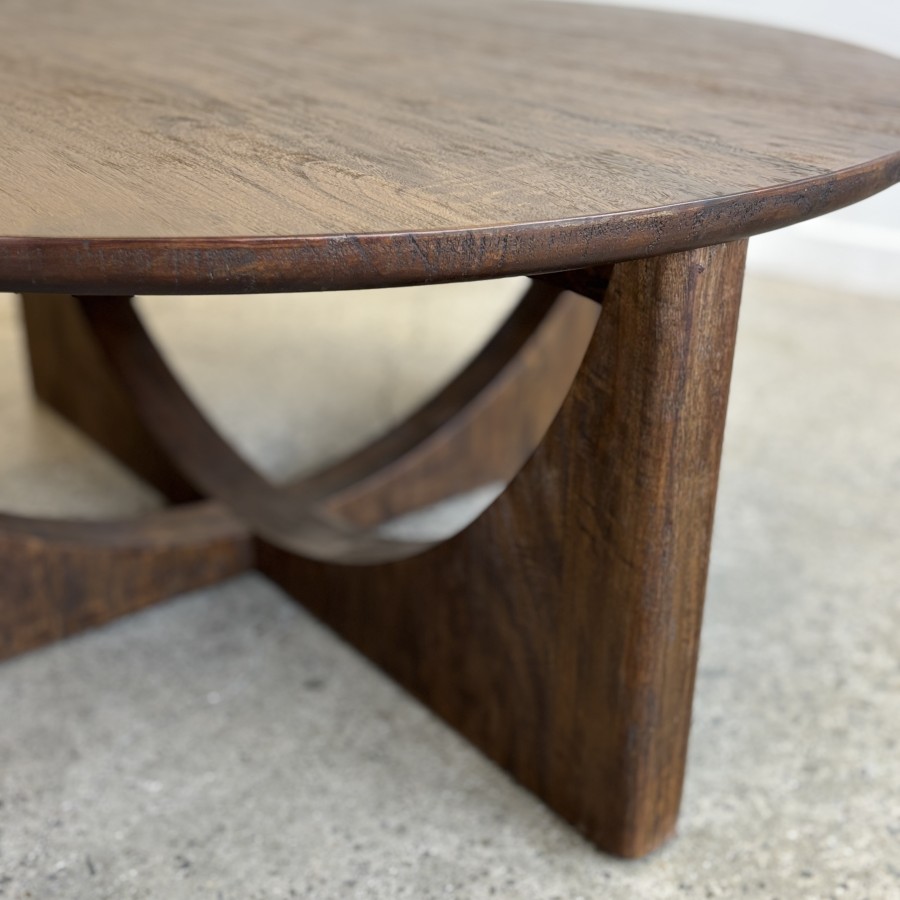 Delta Coffee Table - Vintage Brown