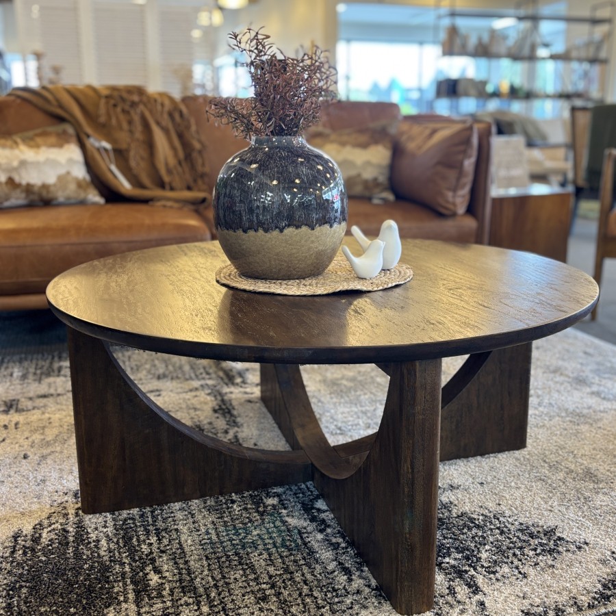 Delta Coffee Table - Vintage Brown