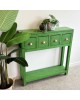 Juniper Console 4 Drawer - Avocado