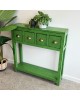 Juniper Console 4 Drawer - Avocado