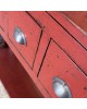 Juniper 6 Drawer Console - Cherry