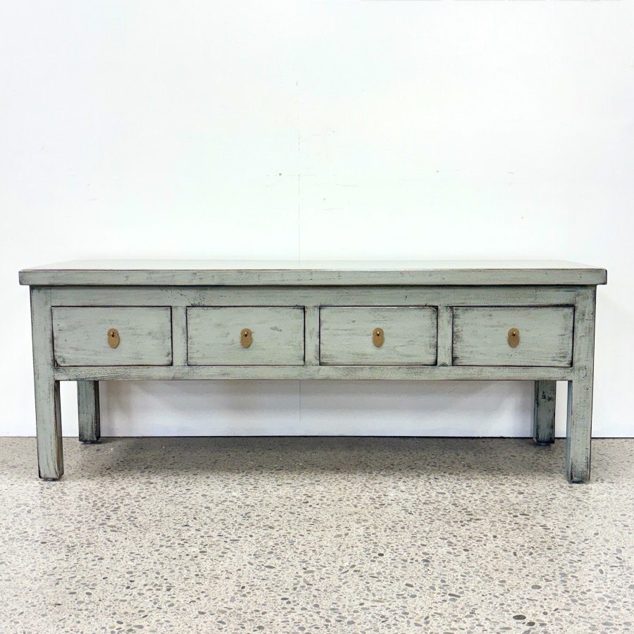 Valtteri Console - Glossy Grey