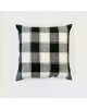 Cambridge Feather Filled Cushion - Clover/Black