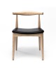 Elbow Dining Chair - Natural Oak