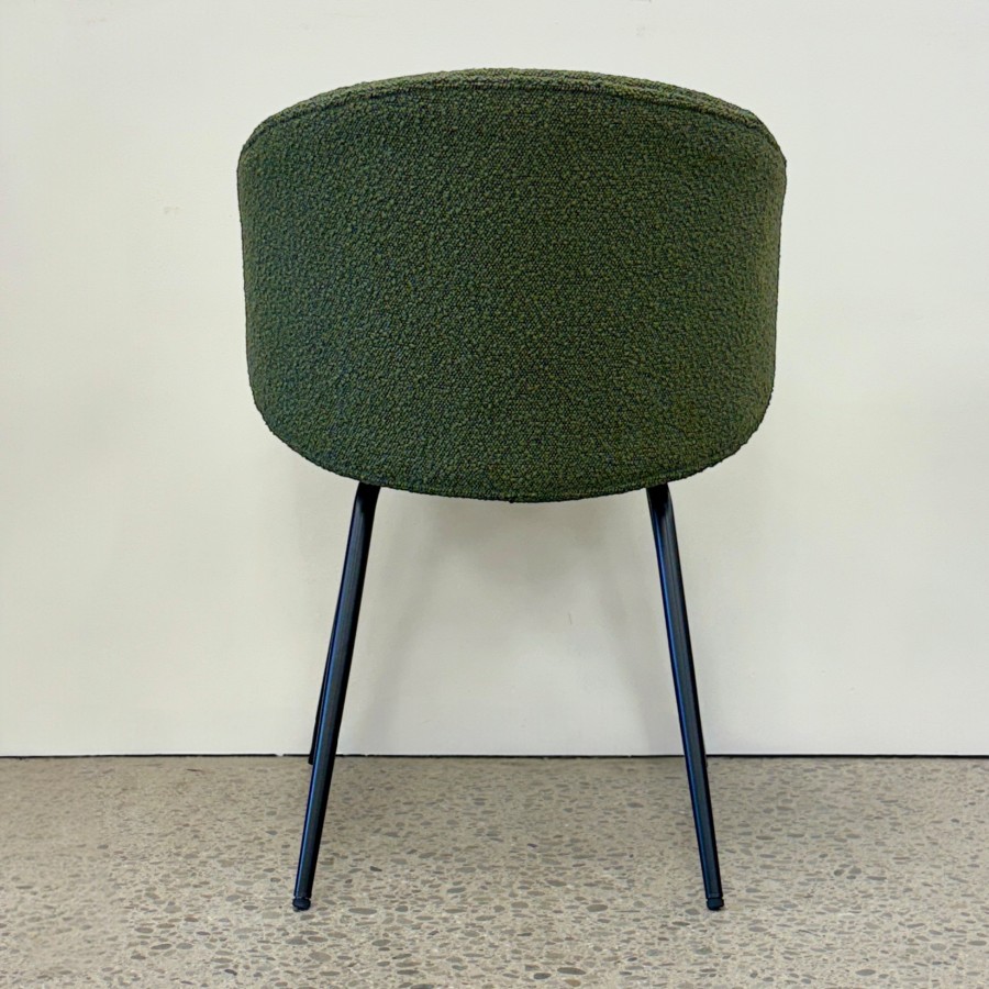 Franco Dining Chair - Green Boucle