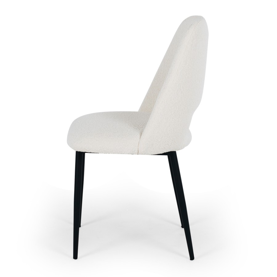 Harriet Dining Chair - Pumace Boucle