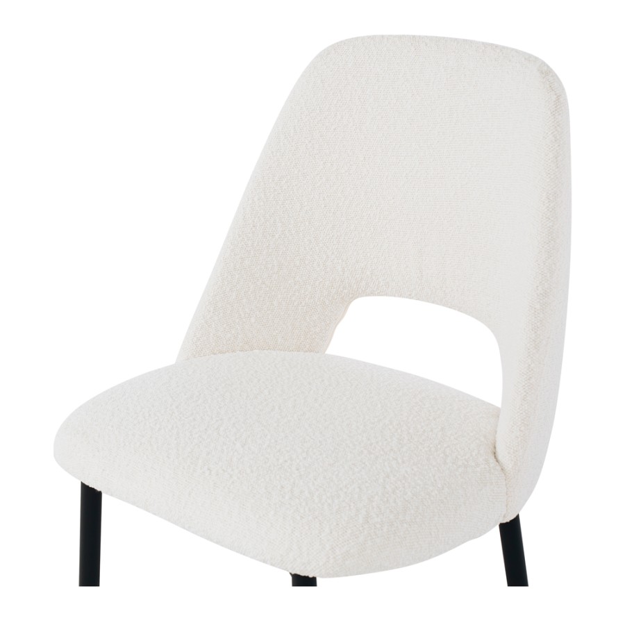 Harriet Dining Chair - Pumace Boucle