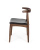 Jonty Dining Chair - Deep Oak