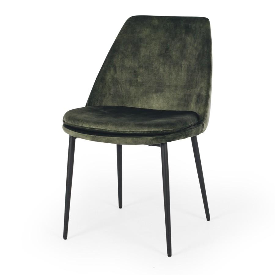 Nina Dining Chair - Moss Green