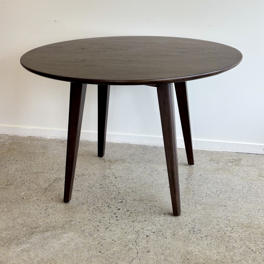 Rocco Round Dining Table - Vintage Brown