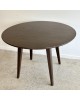 Rocco Round Dining Table - Vintage Brown