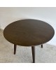 Rocco Round Dining Table - Vintage Brown