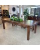 Dining Table 250cm - Rustic Teak