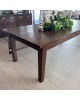 Dining Table 250cm - Rustic Teak