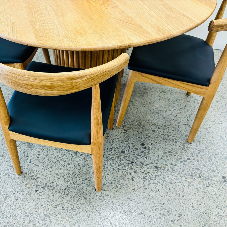 Tasman Dining Setting - Table & 4 Chairs