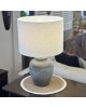 Rustic Stone Table Lamp