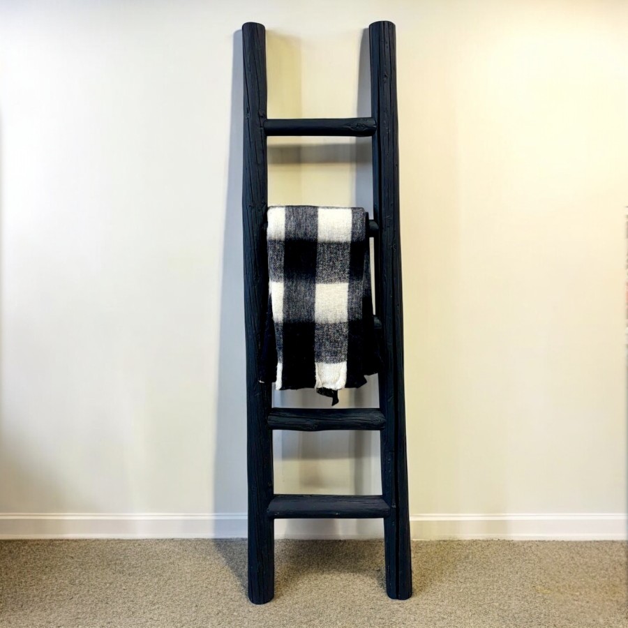 Rustic Ladder - Black