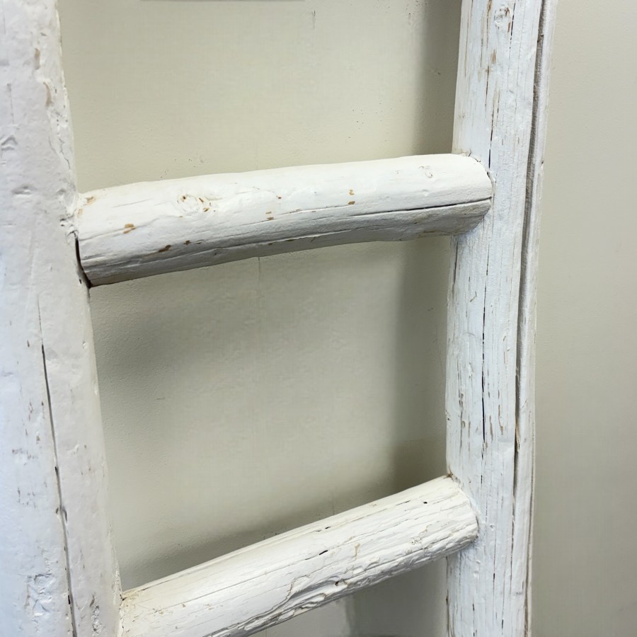 Rustic Ladder - Whitewash