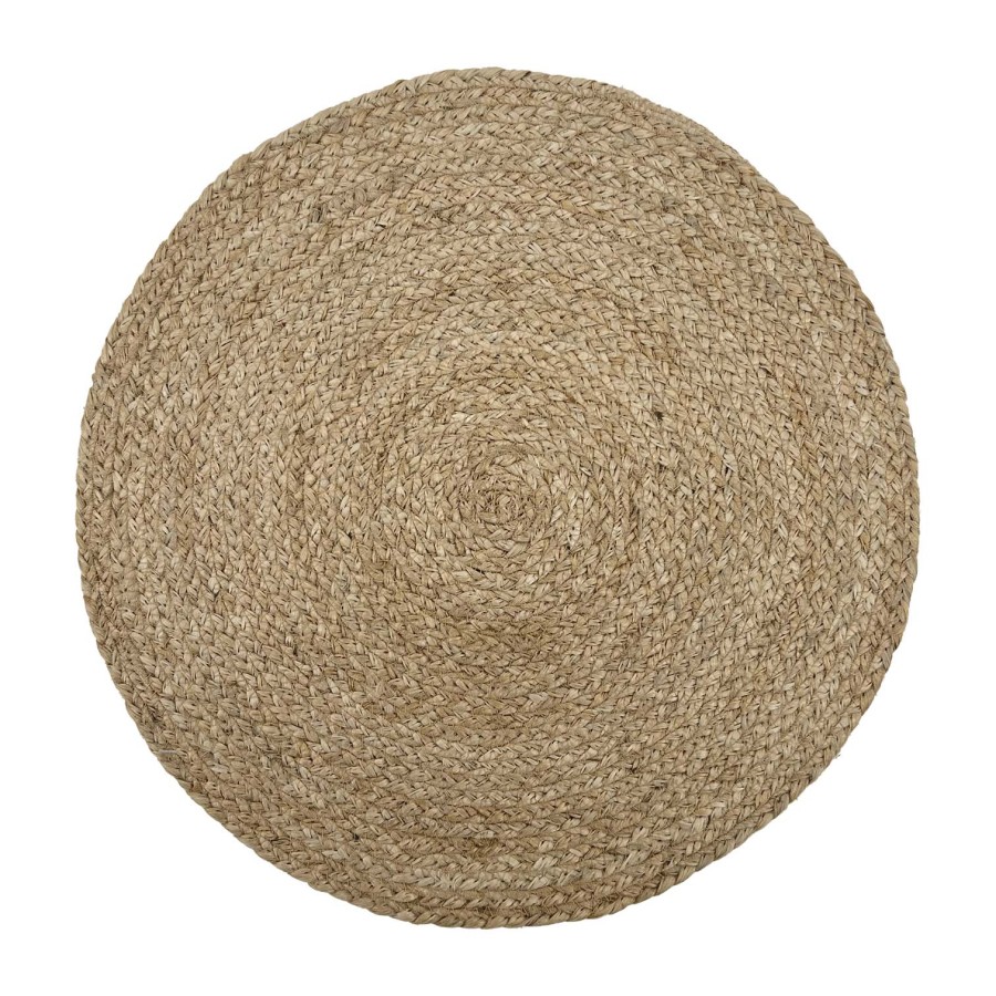 Round Jute Placement - Natural