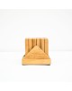 Grooved Timber Coasters - Natural