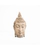 Etched Buddha Head